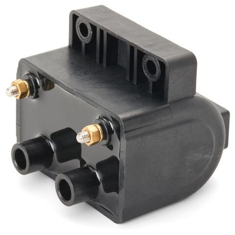 Milwaukee Twins 3 Ohm Single Fire Ignition Coil For Harley Chrome [Previously Installed]