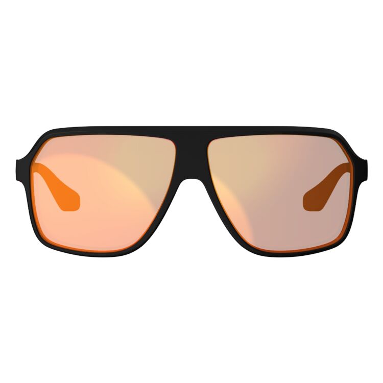 Satin Black/Polarized Red 14%