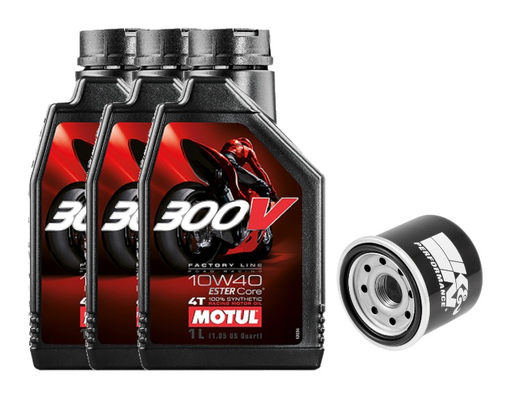 Motul Oil Change Kit Yamaha FZ1 / FZ6R / R3 / R6 / MT-07