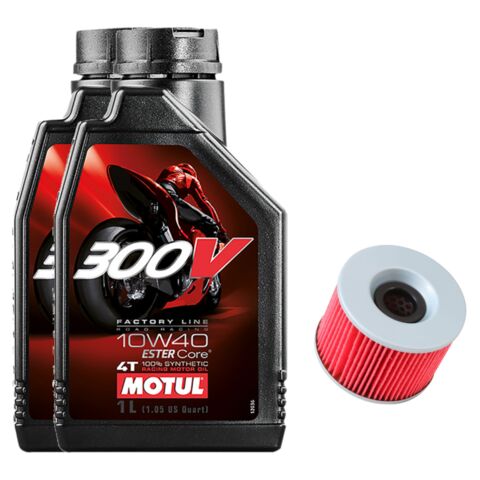 Motul Oil Change Kit Kawasaki Ninja 250R 2008-2012