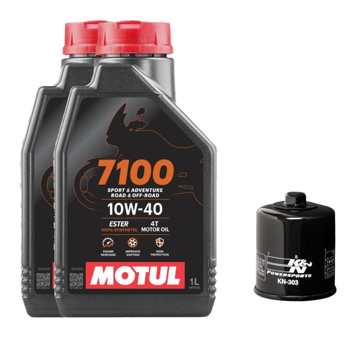 Motul Oil Change Kit Kawasaki Ninja 650 / Versys 650 / Vulcan S
