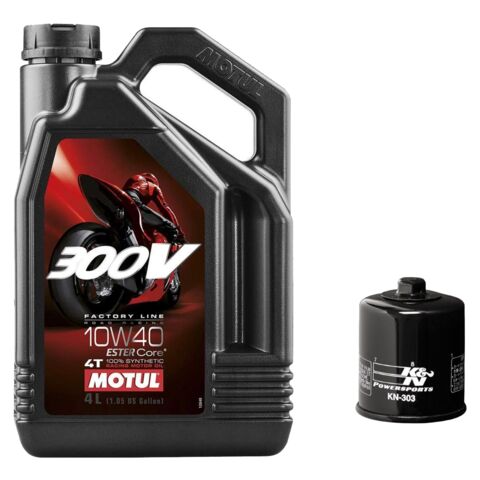Motul Oil Change Kit Kawasaki Ninja ZX-10R / ZX-6R ZX636 2019-2025 