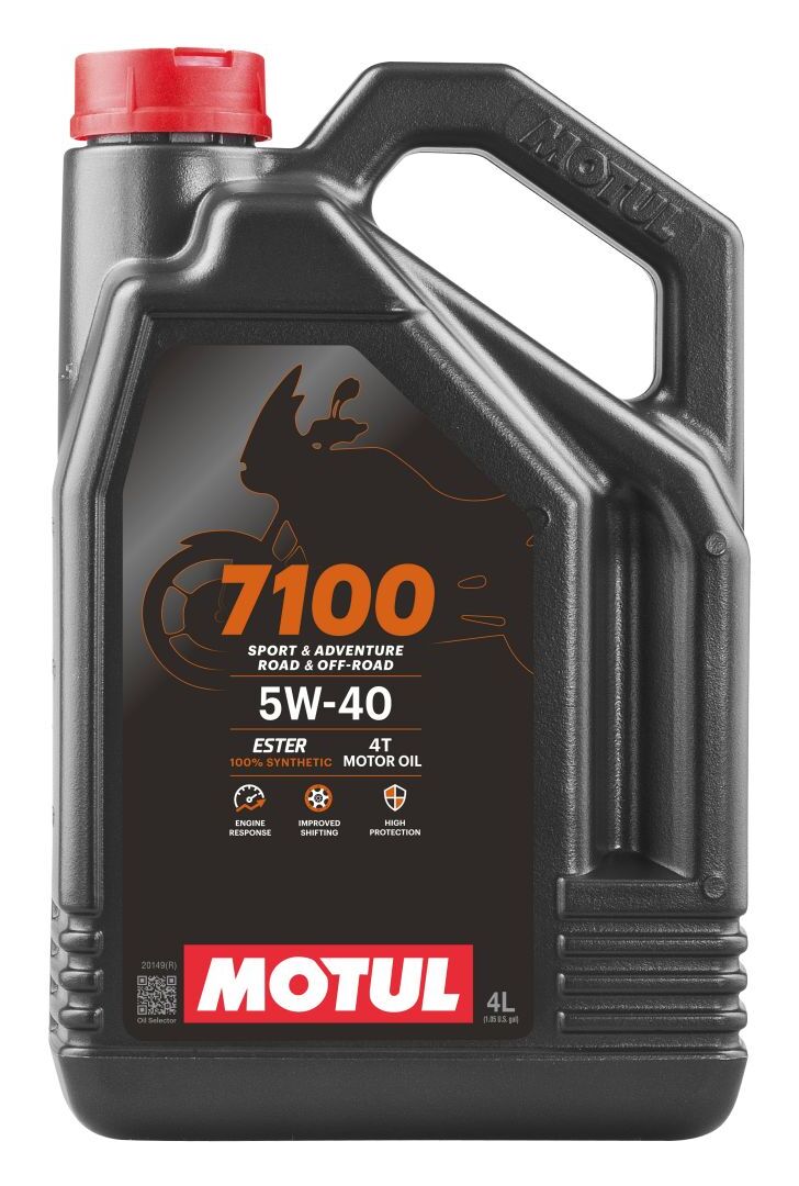 MOTUL 7100 10W-40 4T 1L×4缶セット motul71004_t_synthetic_engine_