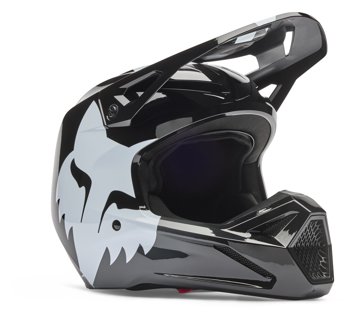 Fox Racing V1 Shield Helmet, image size:1184x1068