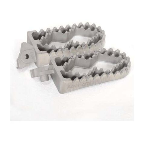 IMS ADV 1 Footpegs Husqvarna 701 / KTM 790 / 890 / 990 / 1090 / 1190 / 1290 Adventure / R / S 2006-2024 Raw Stain... [Previously Installed] ... [Open Box]