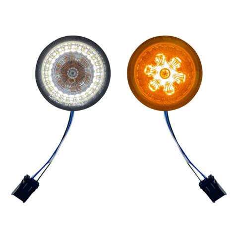Custom Dynamics ProBEAM LED Turn Signal Inserts For Harley Softail 2025-2026
