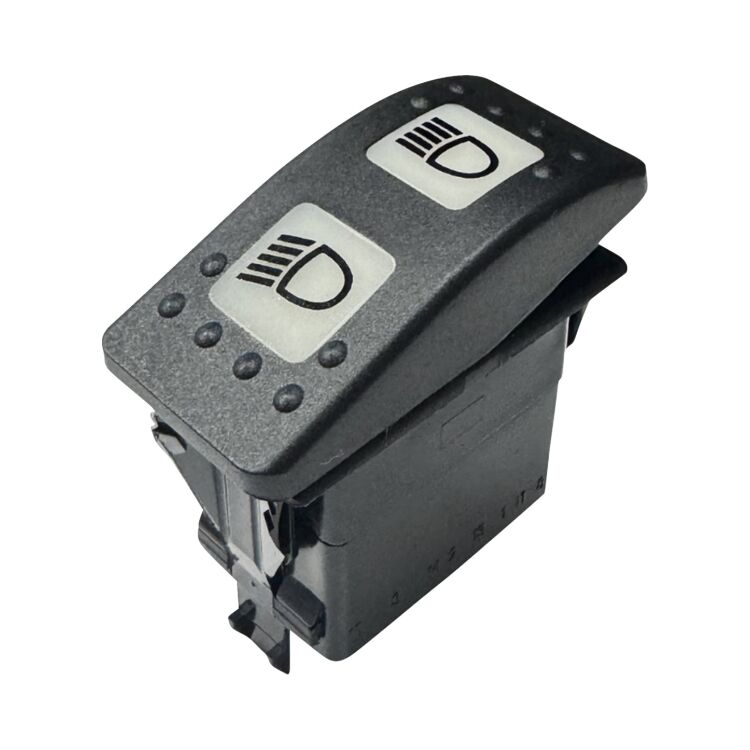 Custom Dynamics Non-Interrupting 3-Position Lighted Rocker Switch