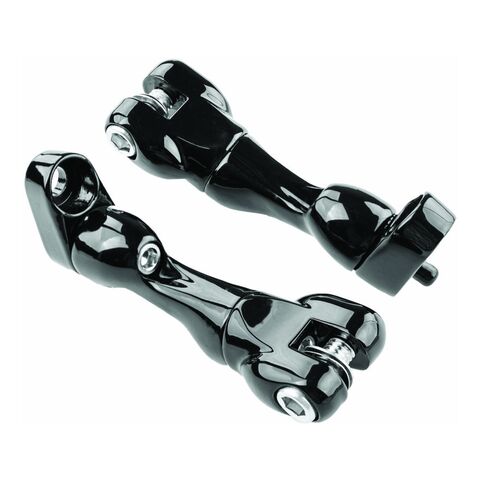 Kuryakyn Adjustable Passenger Foot Peg Mount For Harley Touring 1993-2025
