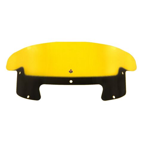 Klock Werks Kolor Flare Windshield For Indian Challenger / Pursuit 2020-2025 Yellow / 8" [Open Box]