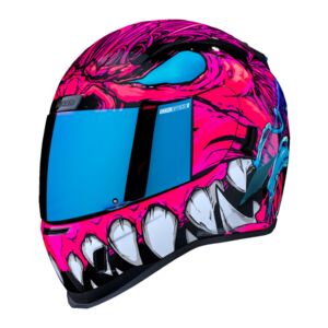 icon airform mips manik'r helmet - - Manik'RR - - Pink Structure Injection Icon Airform Manik'R Motorcycle Helmet