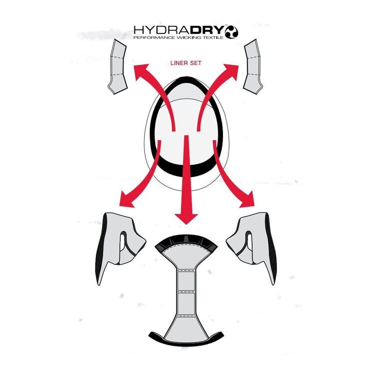 Icon Airframe Pro Liner Set MD Tighter [Open Box]