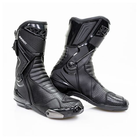 Sedici Corsa Vented Boots Black/Black / 10 [Demo - Good]