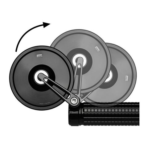 Motogadget mo.View Street Flip Glassless Bar End Mirror Black [Open Box]