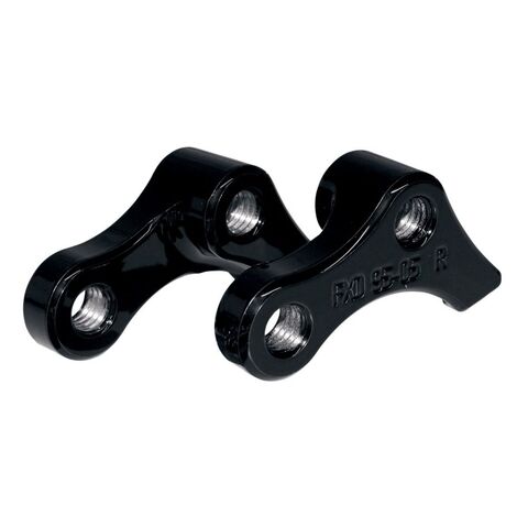 LA Choppers Rear Lowering Kit For Harley Dyna 1995-2005 Black [Open Box]