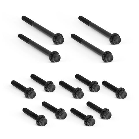 Arlen Ness 12-Point Titanium Primary Bolt Kit For Harley Touring 2017-2026