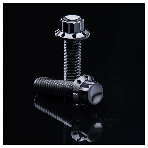 Arlen Ness 12-Point Titanium Primary Bolt Kit For Harley Softail 2018-2026