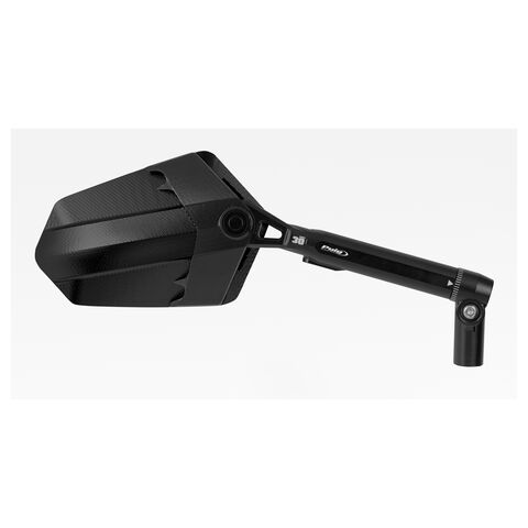 Puig Xplorer Mirror Left Side / Black/Black [Blemished - Very Good]