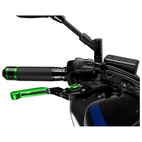 Puig Extendable Foldable Brake Lever 3.0 Green/Green [Open Box]