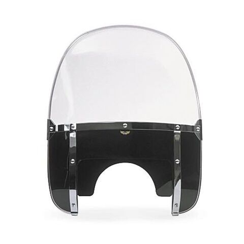 National Cycle Beaded Heavy Duty Windshield For Harley Black (Bottom) [Previously Installed]
