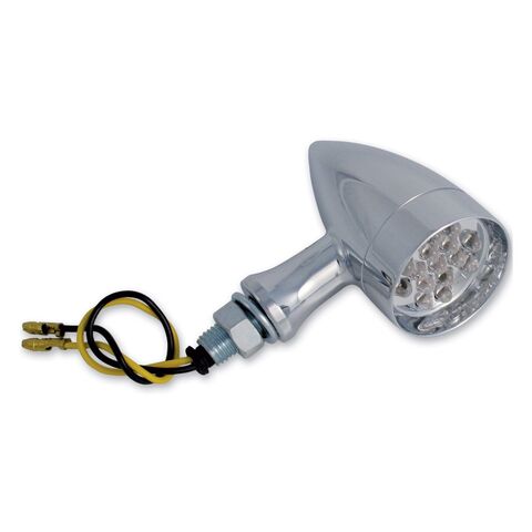 Milwaukee Twins LED Star Turn Signal Chrome [Open Box]