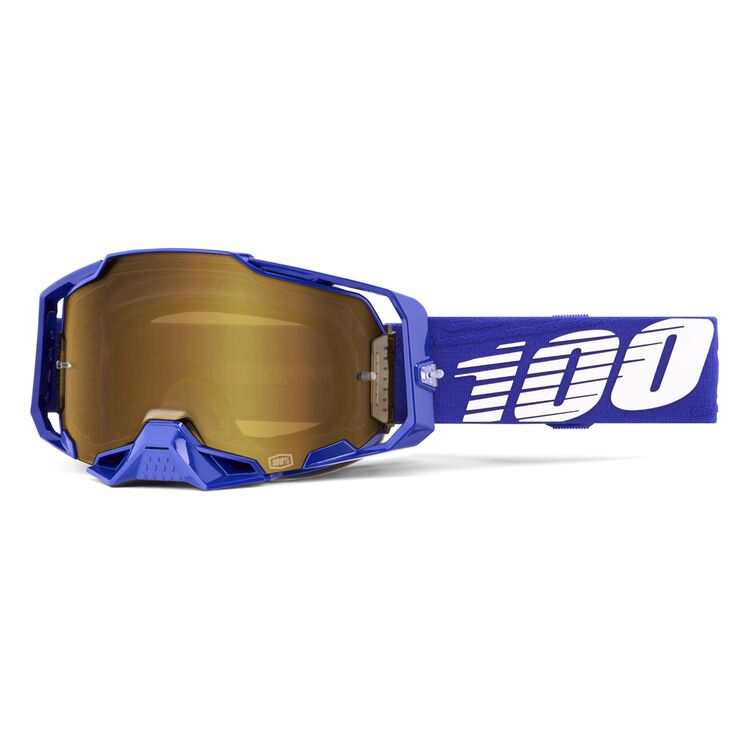 100% Armega Goggles - Mirrored Lens - Cycle Gear