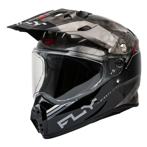 Fly Racing Trekker Kryptek Conceal Helmet Red/Black / SM [Blemished - Very Good]