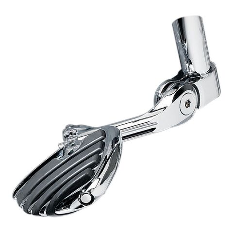 Kuryakyn Tour Tech Cruise Peg Mounts For 1-1/4" Engine Guards Mounts Only - Chrome / 6" Back From Bar... [Open Box]