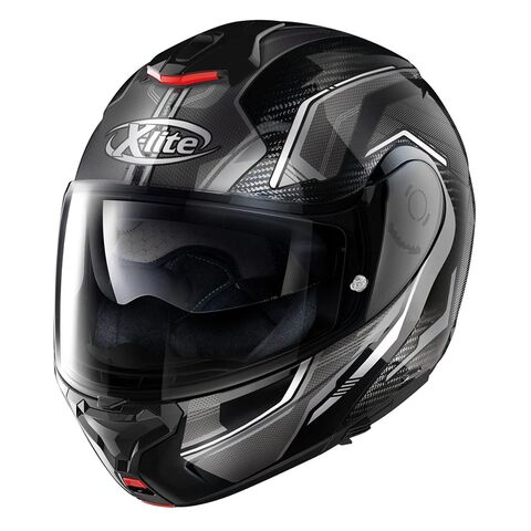 X-Lite X-1005 Alchemix Ultra Carbon Modular Helmet Black/Grey / MD [Open Box]