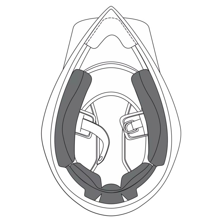 AGV AX9 Cheek Pads