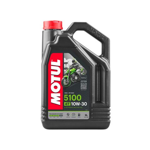 Motul 5100 Synthetic Blend Engine Oil - 4 Liter