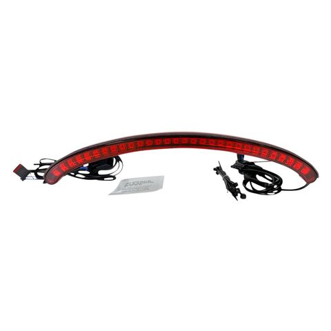 Custom Dynamics LED Taillight With Integrated Turn Signals For Harley FXFB/S 2018-2023 Red Lens [Open Box]