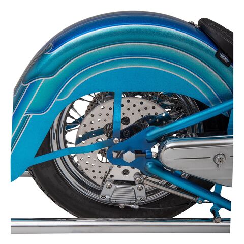 Drag Specialties 11.5" Drilled Stainless Steel Rear Brake Rotor For Harley Softail / FX / FXR / XL 1979-1991 Poli... [Previously Installed]