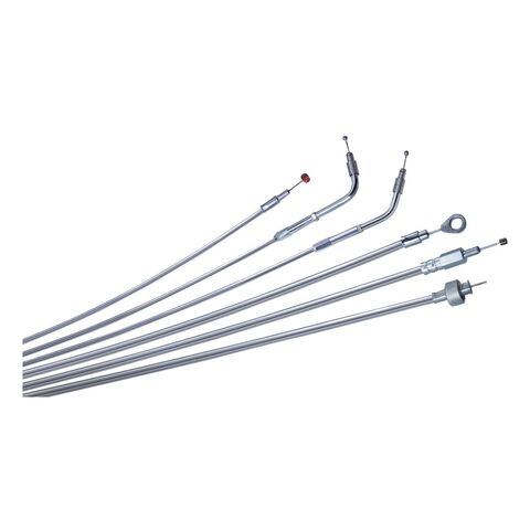 Barnett Clutch Cable For Harley Softail 2018-2026 +8" / Stainless [Open Box]