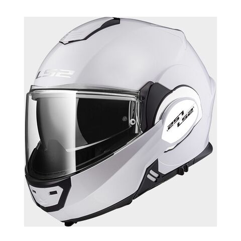 LS2 Helmet VALIANT ヴァリアント ヘルメット 3XL ホワイト LS2 Valiant Helmet - Cycle Gear