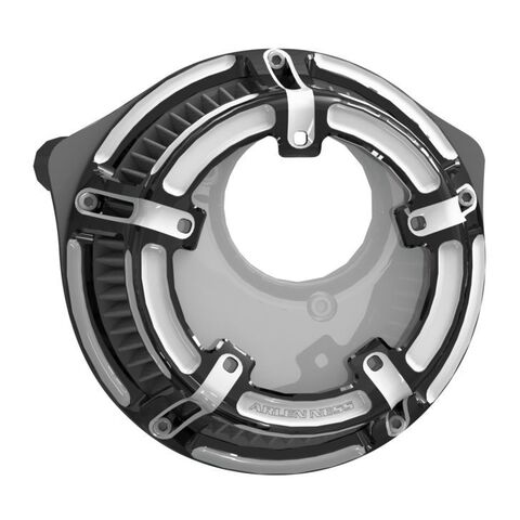 Arlen Ness Method Clear Sucker Air Cleaner Kit For Harley Twin Cam 1999-2017 Contrast Cut [Open Box]