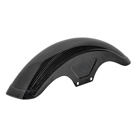 Saddlemen Carbon Fiber Narrow Glide 19" Front Fender For Harley Sportster / Dyna 1986-2021