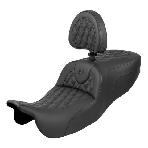 Saddlemen Roadsofa LS Lattice Stitch 2-Up Seat For Harley FLRT / FLTRT 2015-2025
