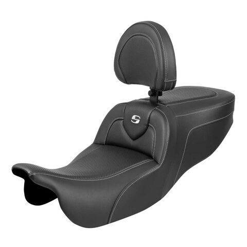Saddlemen Roadsofa CF Carbon Fiber 2-Up Seat For Harley FLRT / FLTRT 2015-2025