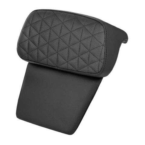 Saddlemen Roadsofa Tri-Gripper Chopped Tour Pak Backrest Pad For Harley Touring 2014-2026