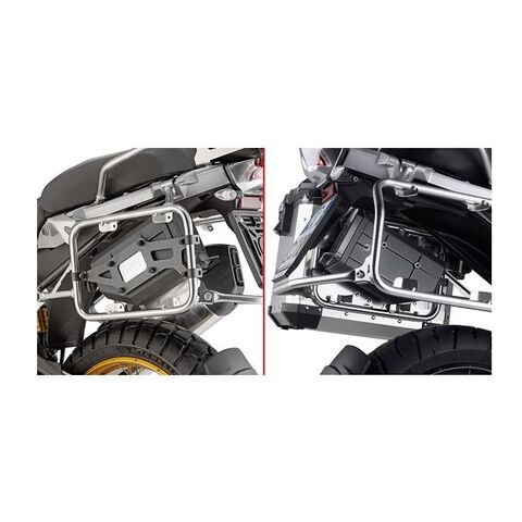Givi TL5108KIT / TL5108CAMKIT / TL5112KIT Tool Box Fit Kit BMW R1200GS / Adventure / R1250GS / Adventure OEM BMW Racks / B... [Open Box]