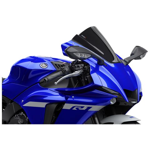 Puig Z-Racing Windscreen Yamaha R1 2020-2025 Black [Open Box]
