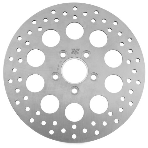Twin Power Solid Hole Rear Rotor For Harley 1984-2017 [Open Box]