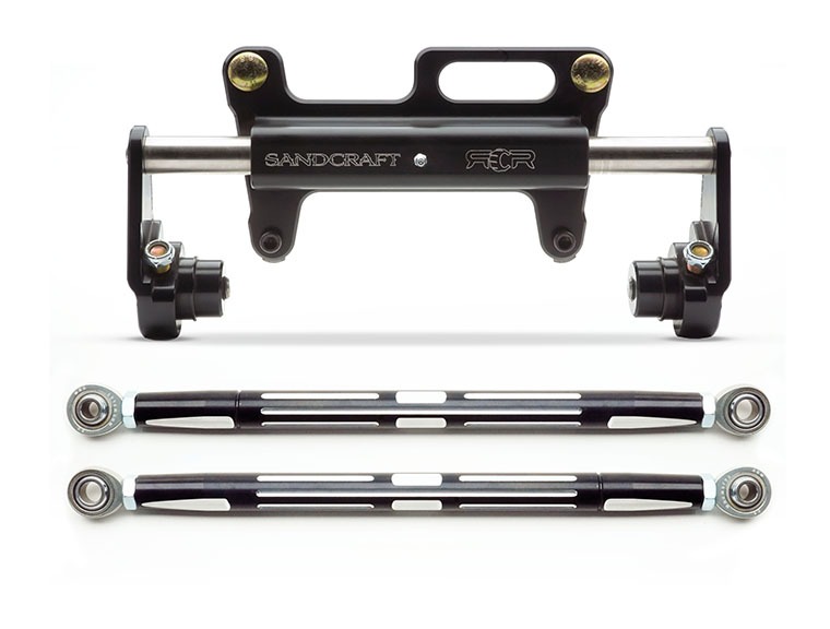 SandCraft Steering Rack Stabilizers Polaris RZR XP Turbo 2017-2024 ...