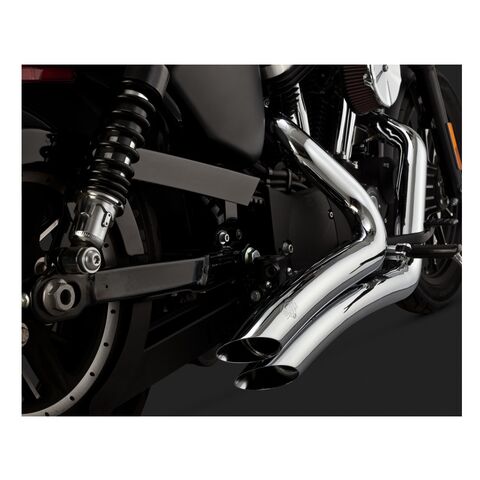 Vance & Hines PCX Big Radius 2-Into-2 Exhaust For Harley Sportster 2014-2022 Matte Black [Blemished - Good]