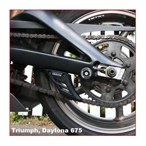 GB Racing Swingarm Spools Black / 10MM X 1.25 [Incomplete]