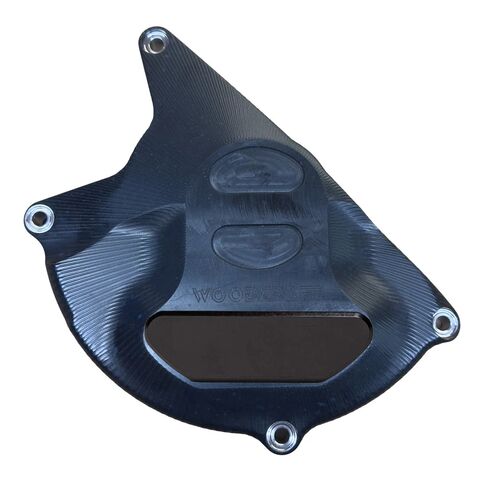 Woodcraft UHWM Plastic Stator Cover Aprilia RS 457 2024-2026 Black [Previously Installed]