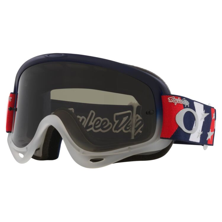Red/White/Blue/Silver w/ Dark Grey Lens