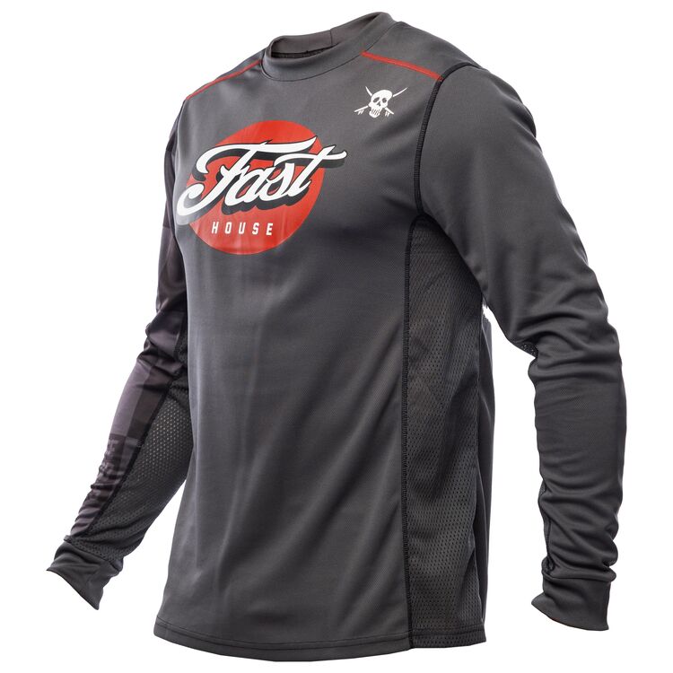Charcoal/Red