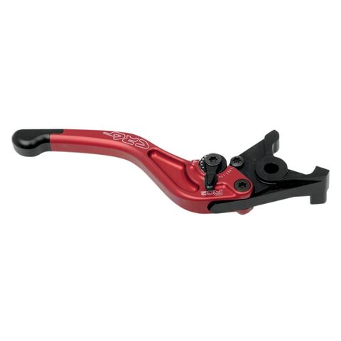 CRG RC2 Clutch Lever Suzuki GSXR 600/GSXR 750/GSXR/S 1000 Red / Shorty [Previously Installed]