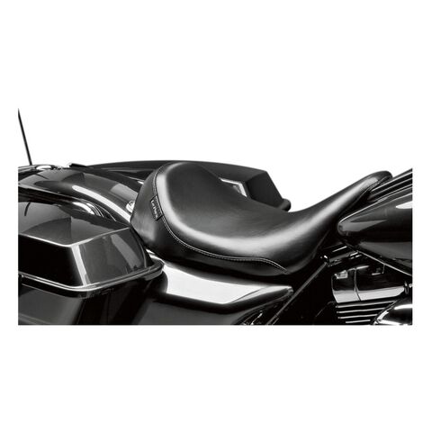 Le Pera Silhouette Solo Seat For Harley Touring 2008-2025 Black / Smooth [Previously Installed]